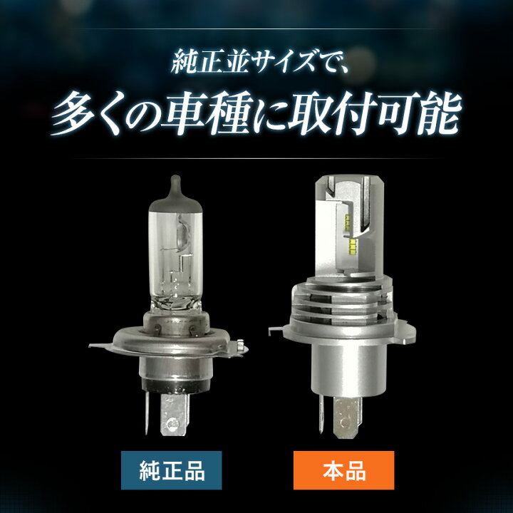楽天市場】ルーミー タンクM900系 H4 LEDヘッドライト H4 Hi/Lo 車検 