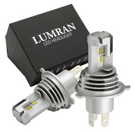 【20日まで最大2000円引き】N-BOX JF1 JF2 前期 後期 NBOX H4 LEDヘッドライト H4 Hi/Lo 車検対応 H4 12V H4 LEDバルブ LUMRAN 2個セット ヘッドランプ ルムラン ホワイト カットライン ハイブリッド車カー カスタム 保証付き 明るい