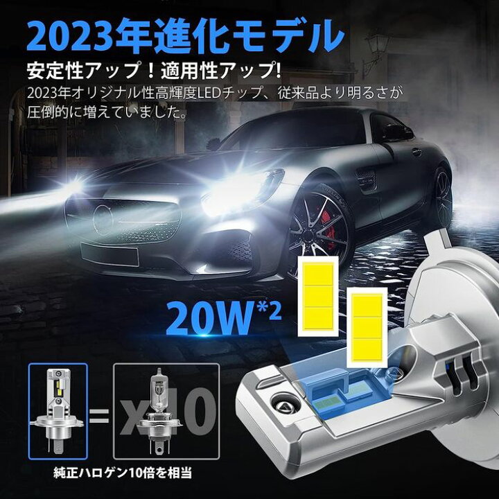 楽天市場】15クラウン マジェスタ H4 LEDヘッドライト H4 Hi/Lo 車検 