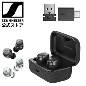 �[���n�C�U�[���� Sennheiser MOMENTUM True Wireless 4 &USB �A�_�v�^�[ BTD 600�Z�b�g���C�����X�C���z�� �C���t�H�� True Wireless �_�C�i�~�b�N�h���C�o�[ IP54 �h�o �h�H �Չ��� 30���ԍĐ� Bluetooth 5.4�Ή�