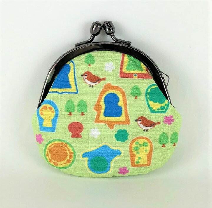 楽天市場 古墳がまぐち Gr 緑 かわいい お返し がま口 コインケース 小銭入れ ミニ財布 小さい アクセサリーケース なにわ名物いちびり庵