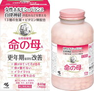 【第2類医薬品】 命の母A 840錠 選べる1個/3個/5個セット【13種類生薬＋ビタミンの複合薬・更年期症状を…