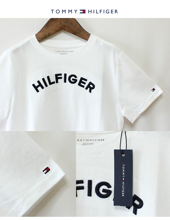 楽天市場】TOMMY HILFIGER ロゴ半袖Tシャツ トミーヒルフィガー トミー  