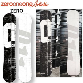 特典付き 25-26 011 Artistic ZERO ゼロ 148/150/152 ゼロワンワン アーティスティック キャンバー グラトリ スノーボード SNOWBOARD 板 正規販売店 2025-2026