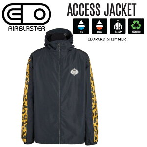 24-25 AIRBLASTER GAuX^[ Access Jacket LEOPARD SHIMMER ANZX WPbg Y Xm[{[h EGA K̔X Xm[ EFA SNOWBOARD GA[uX^[ 2024-2025