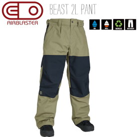 25-26 AIRBLASTER エアブラスター BEAST 2L PANT ビースト 2L パンツ メンズ スノーボード ウエアスノーウェア SNOWBOARD 正規販売店 エアーブラスター 2025-2026