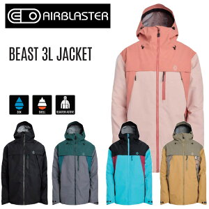 23-24 AIRBLASTER GAuX^[ BEAST 3L JACKET r[Xg 3L WPbg Y Xm[{[h EGA K̔X Xm[ EFA SNOWBOARD GA[uX^[ 2023-2024