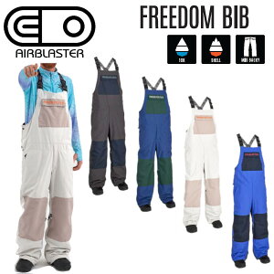 24-25 AIRBLASTER GAuX^[ Freedom Bib t[_ ru pc Y Xm[{[h EGA K̔X Xm[ EFA SNOWBOARD GA[uX^[ 2024-2025