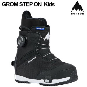 BURTON o[g Xebv I 24-25 Kid's Grom Step On BOOT LbY O u[c qp KfB[[ {Ki Xm[{[h SNOWBOARD 2024-2025