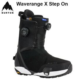 BURTON バートン 25-26 Men's Waverange X Step On ウェイブレンジ エックス ワイド スノーボードブーツ メンズ ステップオン ブーツ 正規ディーラー 日本正規品 スノーボード SNOWBOARD 2025-2026 W26JP-302931