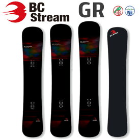 [特典付き] 24-25 BC STREAM ビーシーストリーム GR ジーアール カービングモデル SNOWBOARD ボード 板 2024-2025 BC-STREAM ご予約商品