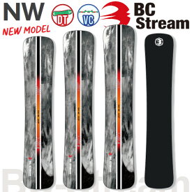 25-26 BC STREAM nw ビーシーストリーム NW エヌダブル カービング ハイエンドモデル ハンマーヘッド 数量限定 SNOWBOARD ボード 板 2025-2026 BC-STREAM 特典付き ご予約商品