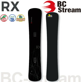 25-26 BC STREAM ビーシーストリーム RX アールエックス カービング SNOWBOARD ボード 板 2025-2026 BC-STREAM 特典付き ご予約商品