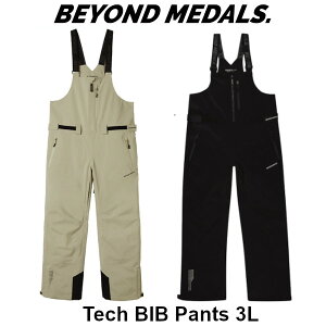 25-26 BEYOND MEDALS rh _Y TECH BIB PANTS 3L ebN ru pc Xm[{[h EGA K̔X Xm[ EFA SNOWBOARD rh_ 2025-2026