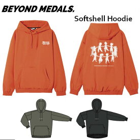 24-25 BEYOND MEDALS ビヨンド メダルズ Softshell Hoodie ソフトシェル フーディー ユニセックス スノーボード ウエア 正規販売店 スノー ウェア SNOWBOARD ビヨンドメダル 2024-2025