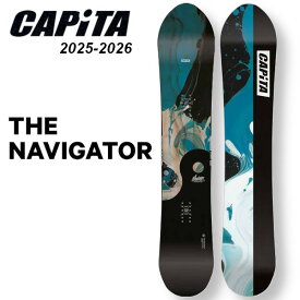 特典付き 25-26 CAPITA キャピタ スノーボード THE NAVIGATOR ザ ナビゲーター オールラウンド パーク パウダー SNOWBOARD ボード 板 正規販売店 2025-2026 ご予約商品