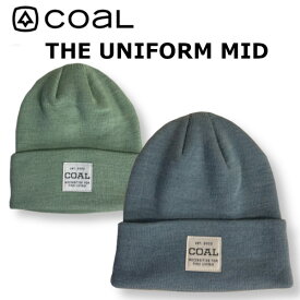 Coal コール ビーニー THE UNIFORM MID ビーニー ニット帽 防寒 ユニセックス 23-24 メール便発送