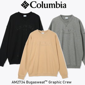 Columbia コロンビア AM2734 Bugasweat Graphic Crew バガスウェット グラフィック クルー 長袖 スウェット 2025 正規販売店