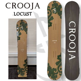 特典付き 26-27 CROOJA クロージャ LOCUST ローカスト グラトリ ラントリ キャンバー 江端翔兵 中川智貴 スノーボード SNOWBOARD ボード 板 正規品 2026-2027 ご予約商品