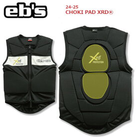 24-25 eb's エビス CHOKI PAD XRD チョッキ パッド XRD プロテクター ベスト #4400102 ebs 2024-2025
