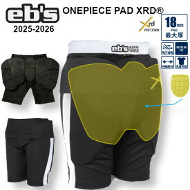 25-26 eb's エビス ONEPIECE PAD XRD ワンピース パッド XRD プロテクター ヒップパッド #4500116 ebs 正規販売店 2025-2026