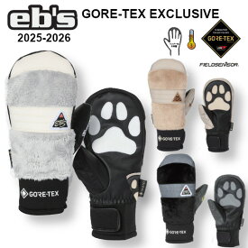 25-26 eb's エビス GORE-TEX EXCLUSIVE ゴアテックス エクスクルーシブ GORE-TEX GLOVE MITT ミトン グローブ ゴア テックス エクスクルーシブ #4500015 正規販売店 ebs 2025-2026