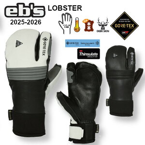 25-26 eb's GrX LOBSTER uX^[ GORE-TEX GLOVE {v 3{w O[u #4500010 ebs K̔X 2025-2026 \񏤕i