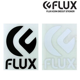 [メール便発送] FLUX フラックス ビンディング FLUX ICON DIECUT STICKER Lサイズダイカットステッカー STICKER SNOWBOARD BINDING
