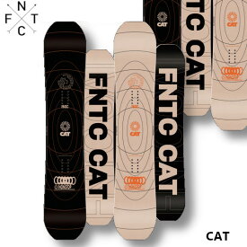 チューニング付き 23-24 FNTC エフエヌティーシー CAT グラトリ Wキャンバー チューニング スノーボード SNOWBOARD ボード 板 正規品 2023-2024