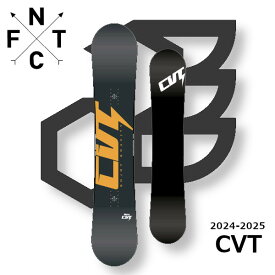 [特典付き] 24-25 FNTC エフエヌティーシー CVT カービング キャンバー スノーボード SNOWBOARD ボード 板 正規品 2024-2025 ご予約商品