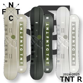 [特典付き] 24-25 FNTC エフエヌティーシー TNT R グラトリ Wキャンバー スノーボード SNOWBOARD ボード 板 正規品 2024-2025 ご予約商品 TNTR