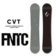 特典付き 26-27 FNTC エフエヌティーシー CVT シーブイティー カービング キャンバー スノーボード SNOWB…