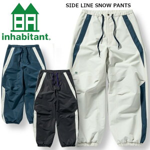 24-25 inhabitant Cnr^g SIDE LINE SNOW PANTS TCh C Xm[ pc Xm[{[h Xm[{[hEGA K̔X