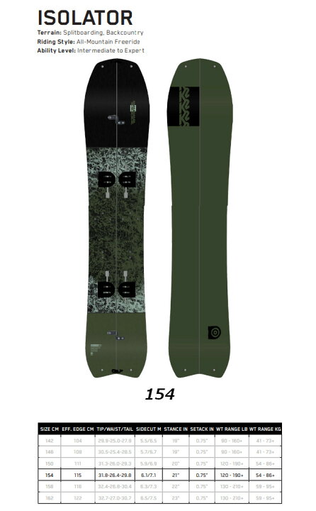 楽天市場】特典付き 24-25 K2 SNOWBOARDING ケーツー ISOLATOR 