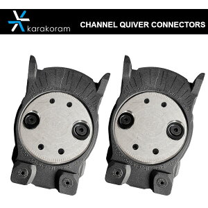 25-26 KARAKORAM JR CHANNEL QUIVER CONNECTORS `lENC[o[ERlN^[ rfBO oCfBO BINDING K̔X Xm[{[h SNOWBOARD 2025-2026