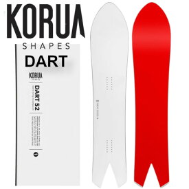 特典付き 25-26 KORUA Shapes DART ダート コルアシェイプス パウダー スノーボード 板 SNOWBOARD 正規販売店 2025-2026 ご予約商品