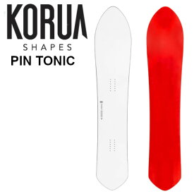 特典付き 25-26 KORUA Shapes PIN TONIC ピントニック コルアシェイプス パウダー スノーボード 板 SNOWBOARD 正規販売店 2025-2026 ご予約商品