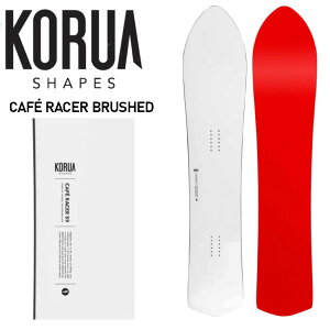 ���T�t�� 26-27 KORUA Shapes CAFE RACER BRUSHED �J�t�F�E���[�T�[�E�u���b�V���h �R���A�V�F�C�v�X �p�E�_�[ �X�m�[�{�[�h �� SNOWBOARD ���K�̔��X 2026-2027 ���\�񏤕i