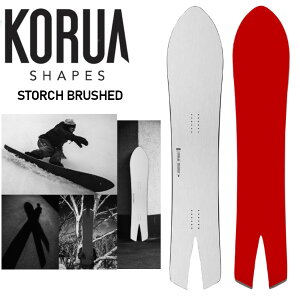 ���T�t�� 26-27 KORUA Shapes STORCH BRUSHED �X�g�[�N�E�u���b�V���h �R���A�V�F�C�v�X �p�E�_�[ �X�m�[�{�[�h �� SNOWBOARD ���K�̔��X 2026-2027 ���\�񏤕i
