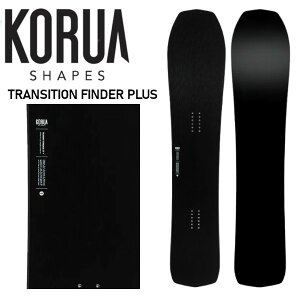 ���T�t�� 26-27 KORUA Shapes TRANSITION FINDER PLUS �g�����W�V�����E�t�@�C���_�[�E�v���X �R���A�V�F�C�v�X �p�E�_�[ �X�m�[�{�[�h �� SNOWBOARD ���K�̔��X 2026-2027 ���\�񏤕i