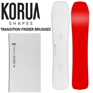 ���T�t�� 26-27 KORUA Shapes TRANSITION FINDER BRUSHED �g�����W�V�����E�t�@�C���_�[�E�u���b�V���h �R���A�V�F�C�v�X �p�E�_�[ �X�m�[�{�[�h �� SNOWBOARD ���K�̔��X 2026-2027 ���\�񏤕i