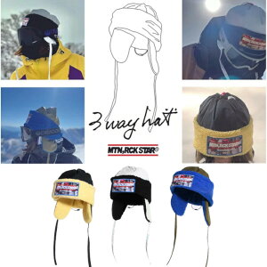 25-26 MTN.ROCK STAR }EebNX^[ 3way Hat r[j[ Xq h {A K̔X SNOWBOARD MOUNTAIN ROCK STAR 2025-2026 [֔