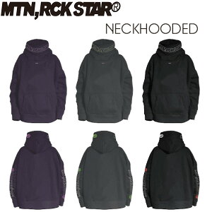 MTN.ROCK STAR �}�E���e�����b�N�X�^�[ �A�[���[���f�� NECK HOODED �l�b�N�t�[�f�B �p�[�J�[ �X�m�[�{�[�h ���K�̔��X SNOWBOARD MOUNTAIN ROCK STAR 26-27 ���\�񏤕i 1�����`2����{���ח\��