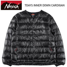 NANGA ナンガ 7DAYS INNER DOWN CARDIGAN セブンデイズ インナー ダウン カーディガン NANGA DOWN WEAR 2025 正規販売店