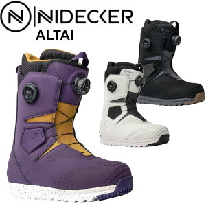 IׂT 25-26 NIDECKER iCfbJ[ ALTAI A^C boa _u{A Xm[{[h u[c K̔X BOOTS snowboard 2025-2026