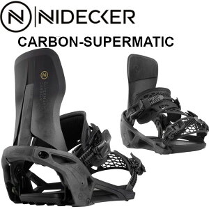 25-26 NIDECKER iCfbJ[ CARBON-SUPERMATIC J[{ X[p[}`bN DOROPIN XebvC rfBO oCfBO BINDING K̔X Xm[{[h SNOWBOARD 2025-2026 \񏤕i