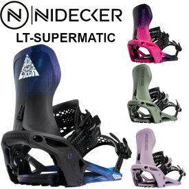 25-26 NIDECKER ナイデッカー LT-SUPERMATIC スーパーマチック DOROPIN ステップイン ビンディング バインディング BINDING 正規販売店 スノーボード SNOWBOARD 2025-2026 ご予約商品