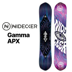 ���T�t�� 26-27 NIDECKER �i�C�f�b�J�[ GAMMA APX 159W �K���} �X�m�[�{�[�h SNOWBOARD �{�[�h �� ���K�̔��X 2026-2027 ���\�񏤕i