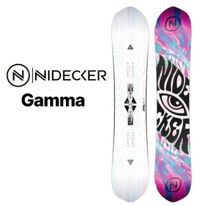 ���T�t�� 26-27 NIDECKER �i�C�f�b�J�[ GAMMA 157 �K���} �X�m�[�{�[�h SNOWBOARD �{�[�h �� ���K�̔��X 2026-2027 ���\�񏤕i