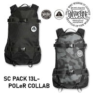 26-27 RAIN OR SHINE レイン オア シャイン SC PACK13L POLeR Collaboration バックパック バックカント…